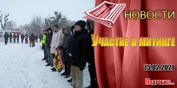Участие в митинге