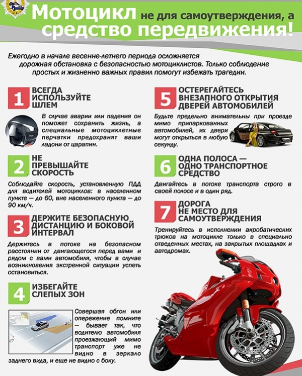 Мотоцикл - средство передвижения