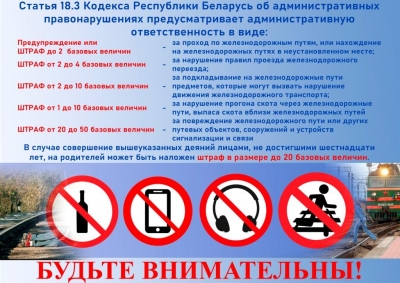Статья 18.3 Кодекса РБ