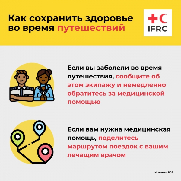 Как сохранить здоровье во время путешествий