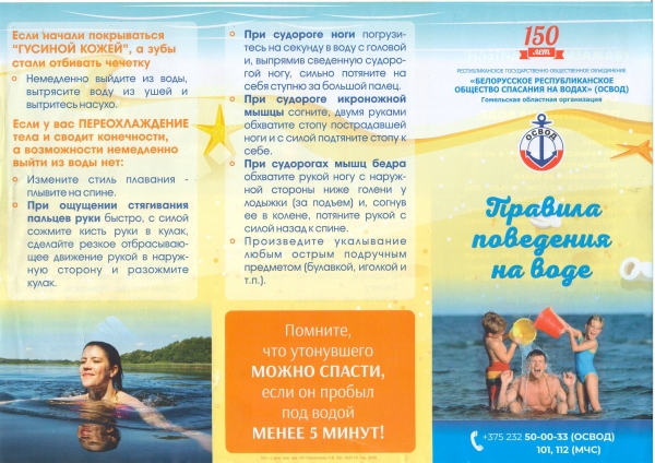 Правила поведения на воде