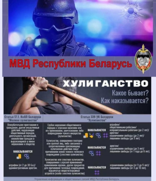 Хулиганство. Какое бывает? Как наказывается?
